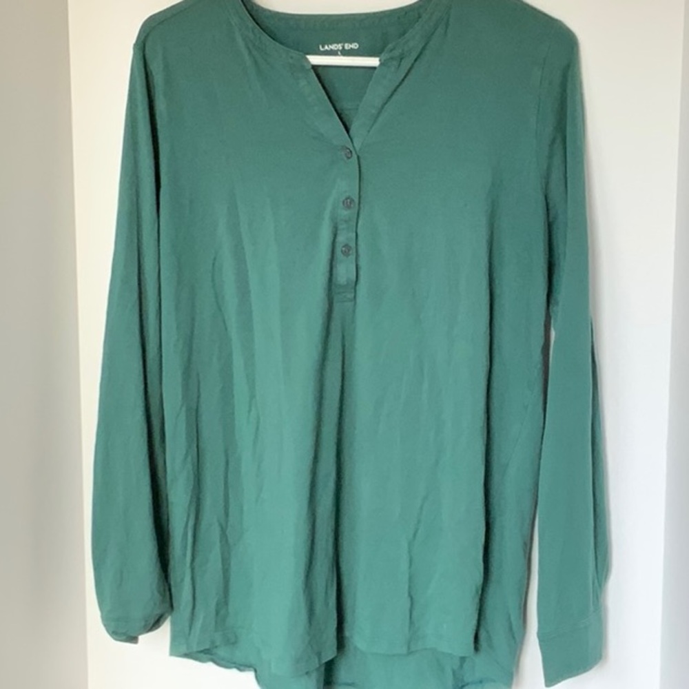 Lands End soft long sleeve shirt